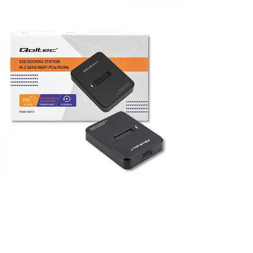 Qoltec 50313 caja para disco duro externo Caja externa para unidad