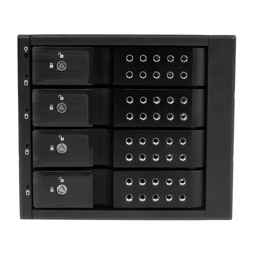ADAPTADOR BACKPLANE Startech DDISCO DURO SATA 3 BAHIA 5.25" A 4 BAHIA 3.5
