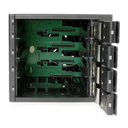 ADAPTADOR BACKPLANE Startech DDISCO DURO SATA 3 BAHIA 5.25" A 4 BAHIA 3.5