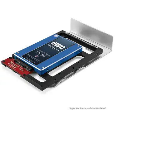 OWC NewerTech AdaptaDrive Negro Aluminio