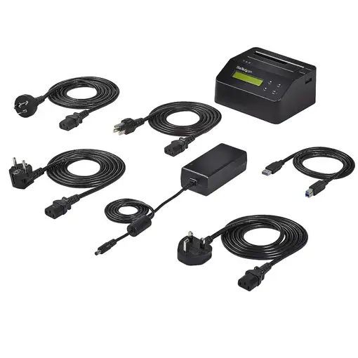 StarTech.com Borrador Autónomo USB 3.0 de 1 Bahía para Discos Duros o SSDs - USB 3