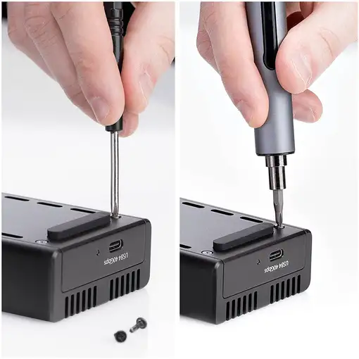 StarTech.com Caja USB4 NVMe M.2 - 40Gbps - Caja USB Tipo C para SSD - Caja Thunder