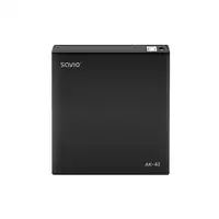 Savio AK-43 optical disc External Slim drive DVD±R/RW CD±R/RW Black