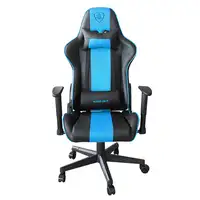 KeepOut XSPRO-RACING Silla para videojuegos universal Asiento acolchado Turquesa