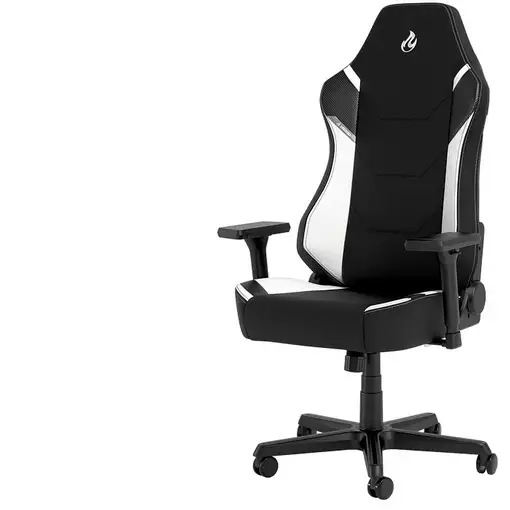 Nitro Concepts X1000 Silla para videojuegos de PC Asiento acolchado Negro, Blanco Nitro Concepts X1000 Silla para videojuegos de PC Asiento acolchado Negro, Blanco