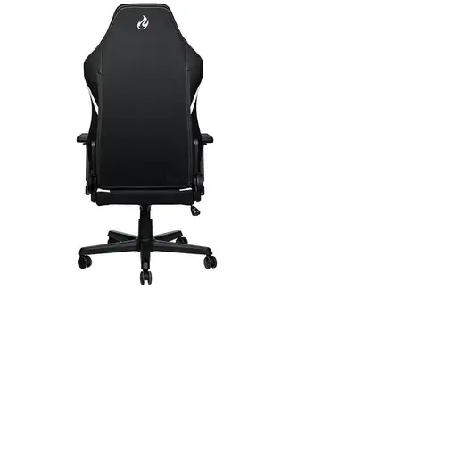 Nitro Concepts X1000 Silla para videojuegos de PC Asiento acolchado Negro, Blanco