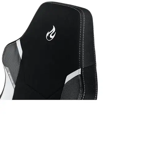 Nitro Concepts X1000 Silla para videojuegos de PC Asiento acolchado Negro, Blanco