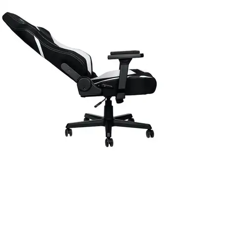 Nitro Concepts X1000 Silla para videojuegos de PC Asiento acolchado Negro, Blanco