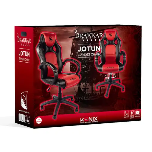 Konix Drakkar KX DK JOTUN GAMING CHAIR Silla para videojuegos universal