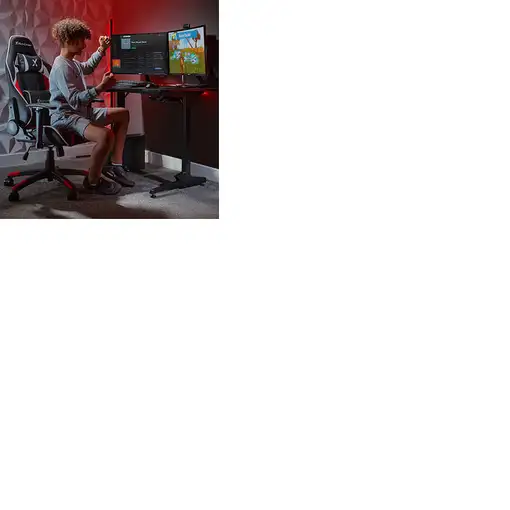 X Rocker 5126601 silla para videojuegos Butaca para jugar Asiento acolchado Negro