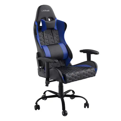 Trust GXT 708B Resto Silla para videojuegos universal Negro, Azul