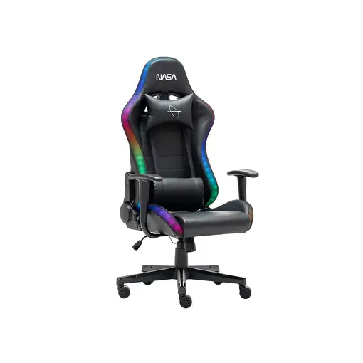 NASA PI047 silla para videojuegos Asiento (de seguridad) de butaca Negro