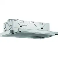 Bosch Serie 2 DFL063W56 campana Semintegrada (extraíble) Metálico 328 m³/h