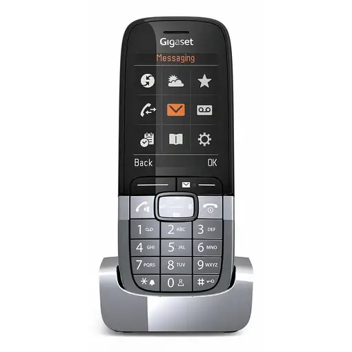 Gigaset SL850H Pro Teléfono DECT Identificador de llamadas Titanio