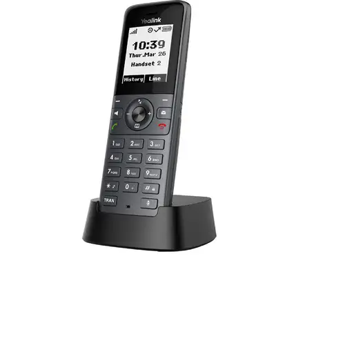 Yealink W71H teléfono Teléfono DECT Identificador de llamadas Negro