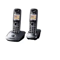Panasonic KX-TG2512 Teléfono DECT Identificador de llamadas Gris
