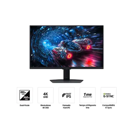 Samsung G70F pantalla para PC 68,6 cm (27") 3840 x 2160 Pixeles 4K Ultra HD LCD