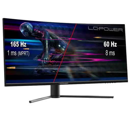 LC-Power LC-M34-UWQHD-165-C pantalla para PC 86,4 cm (34") 3440 x 1440 Pixeles