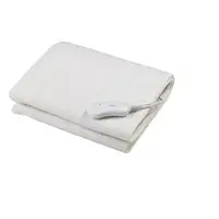 Manta eléctrica 60W 2 temperaturas poliéster blanco x80 cm EHB002 ESPERANZA