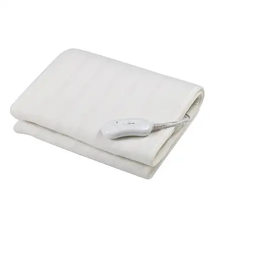 Manta eléctrica 60W 2 temperaturas poliéster blanco x80 cm EHB002 ESPERANZA