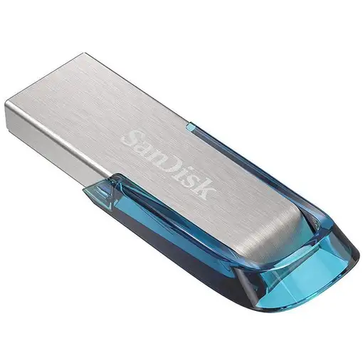SanDisk Ultra Flair unidad flash USB 128 GB USB tipo A 3.2 Gen 1 (3.1 Gen 1) Azul