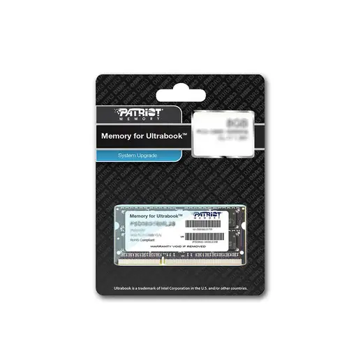 Patriot Memory 8GB DDR3 PC3-12800 (1600MHz) SODIMM módulo de memoria 1 x 8 GB 204-