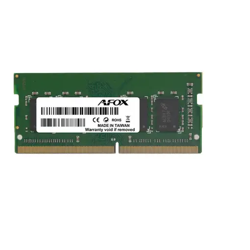 AFOX AFSD38AK1P módulo de memoria 8 GB 1 x 8 GB DDR3 204-pin SO-DIMM