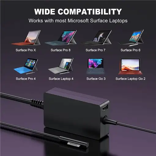 Microsoft Q5N-00006 cargador de dispositivo móvil Tableta Negro Corriente alterna