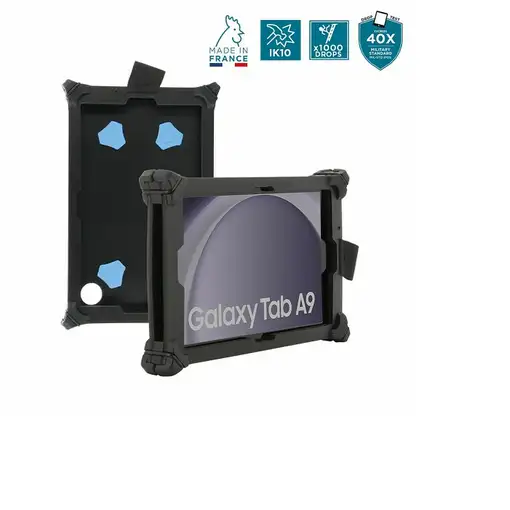 Mobilis 050063 funda para tablet 22,1 cm (8.7") Negro