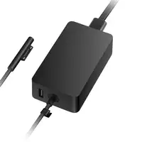 Microsoft LAG-00006 adaptador e inversor de corriente Interior 44 W Negro