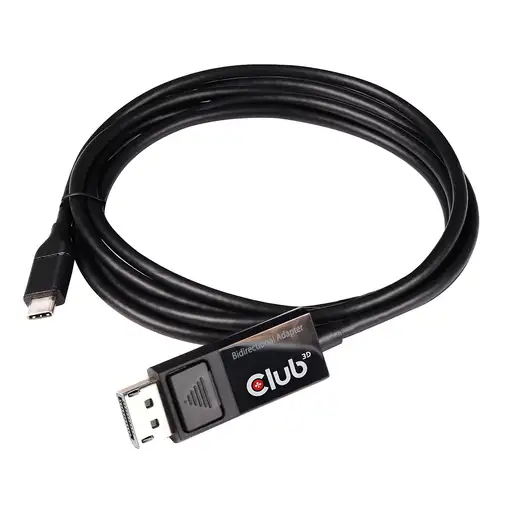 CLUB3D CAC-1557 adaptador de cable de vídeo 1,8 m USB Tipo C DisplayPort Negro