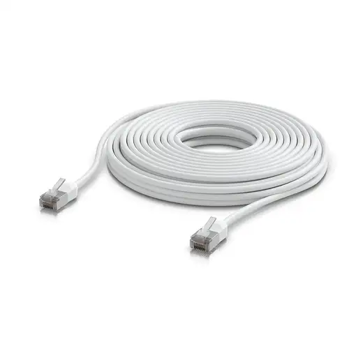 Ubiquiti UACC-Cable-Patch-Outdoor-C6A-12M-W cable de red Blanco Cat6a