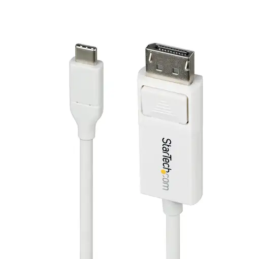 StarTech.com Cable USB C a DisplayPort 1.2 4K 60Hz de 2m - Adaptador de Vídeo Bidi