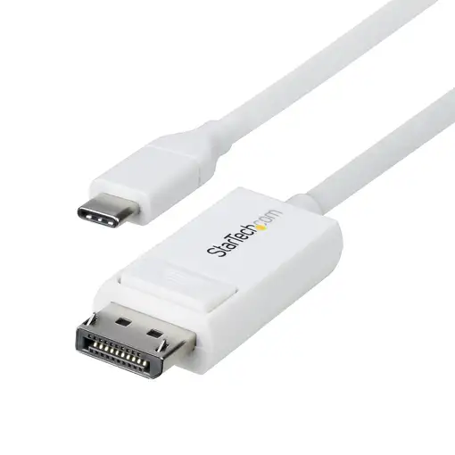 StarTech.com Cable USB C a DisplayPort 1.2 4K 60Hz de 2m - Adaptador de Vídeo Bidi