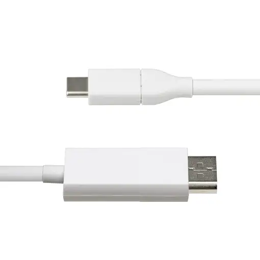 StarTech.com Cable USB C a DisplayPort 1.2 4K 60Hz de 2m - Adaptador de Vídeo Bidi