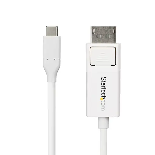 StarTech.com Cable USB C a DisplayPort 1.2 4K 60Hz de 2m - Adaptador de Vídeo Bidi