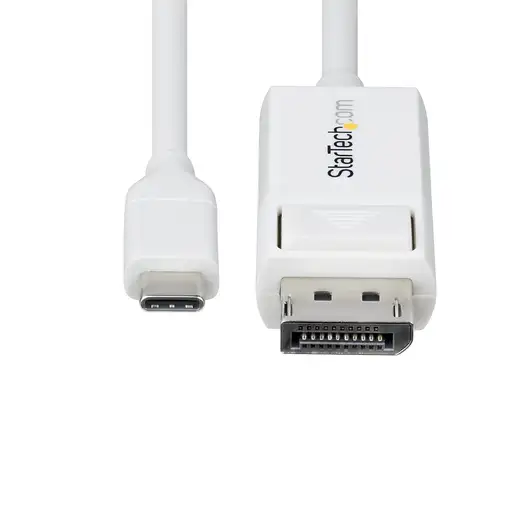 StarTech.com Cable USB C a DisplayPort 1.2 4K 60Hz de 2m - Adaptador de Vídeo Bidi