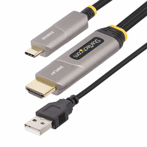 StarTech.com Cable Activo Óptico USB-C a HDMI 2.0 (AOC) de 9,15m - Conversor Adapt
