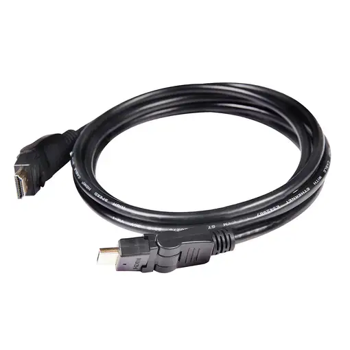 CLUB3D HDMI 2.0 4K60Hz UHD Cable giratorio de 360 grados 2metros