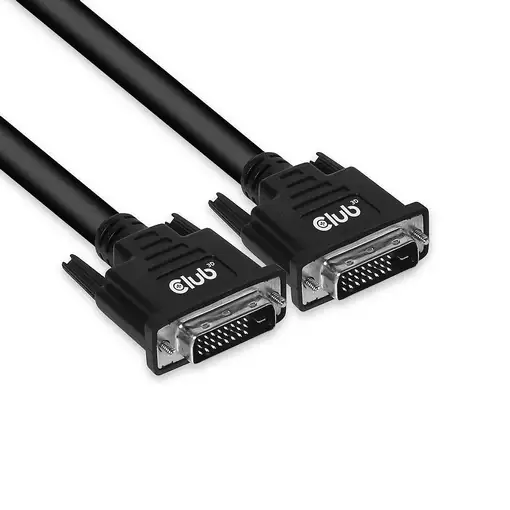CLUB3D DVI-D DUAL LINK (24+1) CABLE BI DIRECTIONAL M/M 3m 9.8 ft 28AWG cable DVI N