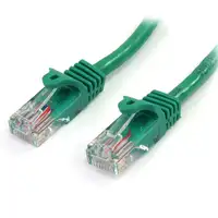 StarTech.com Cable de 3m Verde de Red Fast Ethernet Cat5e RJ45 sin Enganche