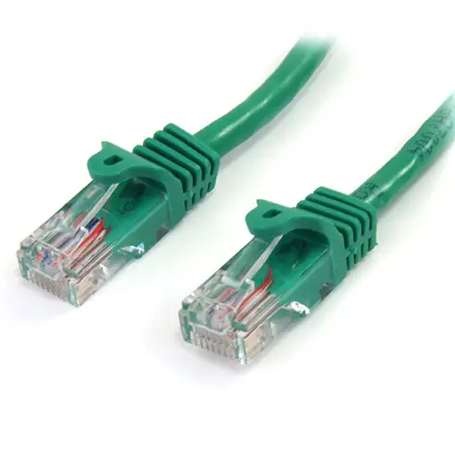 StarTech.com Cable de 3m Verde de Red Fast Ethernet Cat5e RJ45 sin Enganche