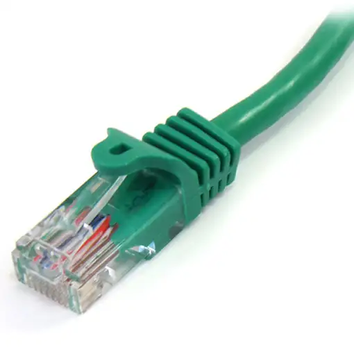 StarTech.com Cable de 3m Verde de Red Fast Ethernet Cat5e RJ45 sin Enganche