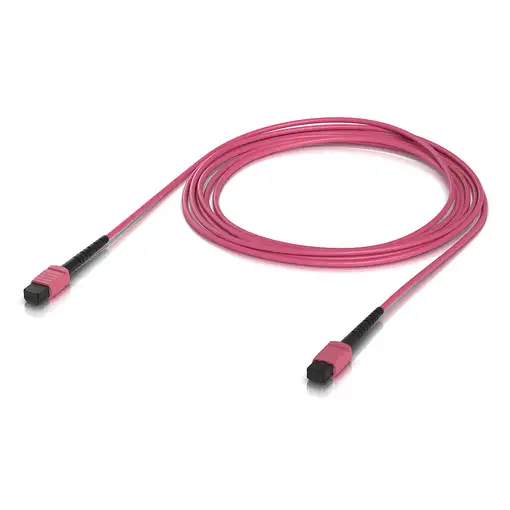 Ubiquiti UACC-OFC-MA-MPMP-3M-10 Cable de fibra óptica e InfiniBand Rosa