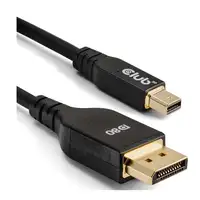 CLUB3D CAC-1116 cable DisplayPort 1 m Mini DisplayPort Negro