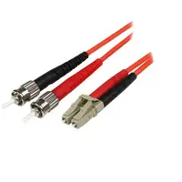 StarTech.com Cable Adaptador de Red de 5m Multimodo Dúplex Fibra Óptica LC-ST 50/1