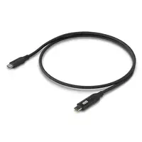 Ubiquiti UACC-Cable-USB-100W-1M-BK cable USB USB C Negro, Gris