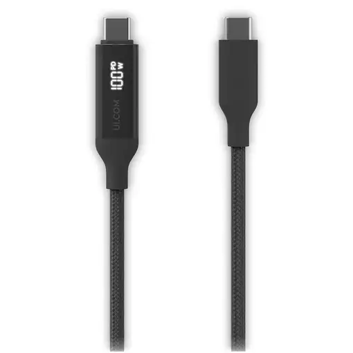Ubiquiti UACC-Cable-USB-100W-1M-BK cable USB USB C Negro, Gris