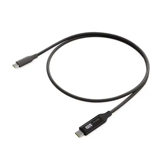 Ubiquiti UACC-Cable-USB-100W-1M-BK cable USB USB C Negro, Gris