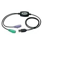 Tripp Lite B015-000 Adaptador USB a PS/2 para teclado y mouse